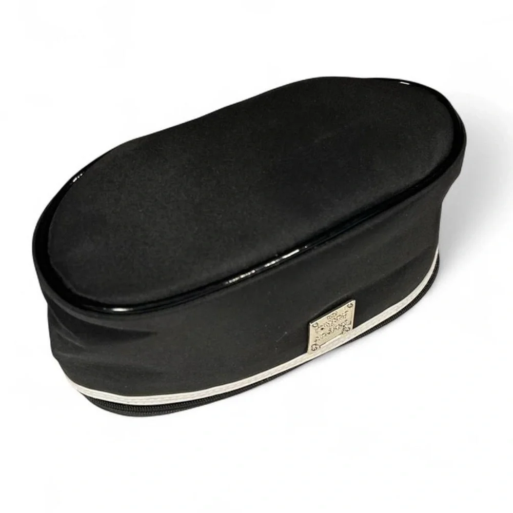 NWOT designer Black Cosmetic Bag